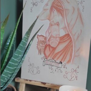 La Madone aux loups – Original A4